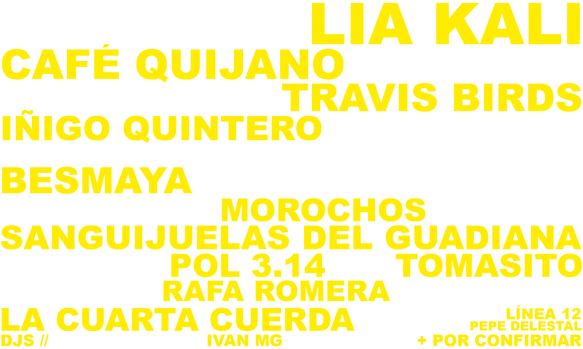Segundo Avance de Artistas MyPlaylist Fest Segundo Avance de Artistas MyPlaylist Fest
